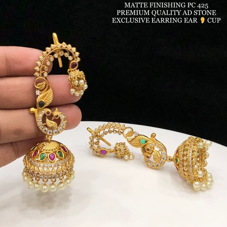 Radha Super Look Kemp Earrings for You